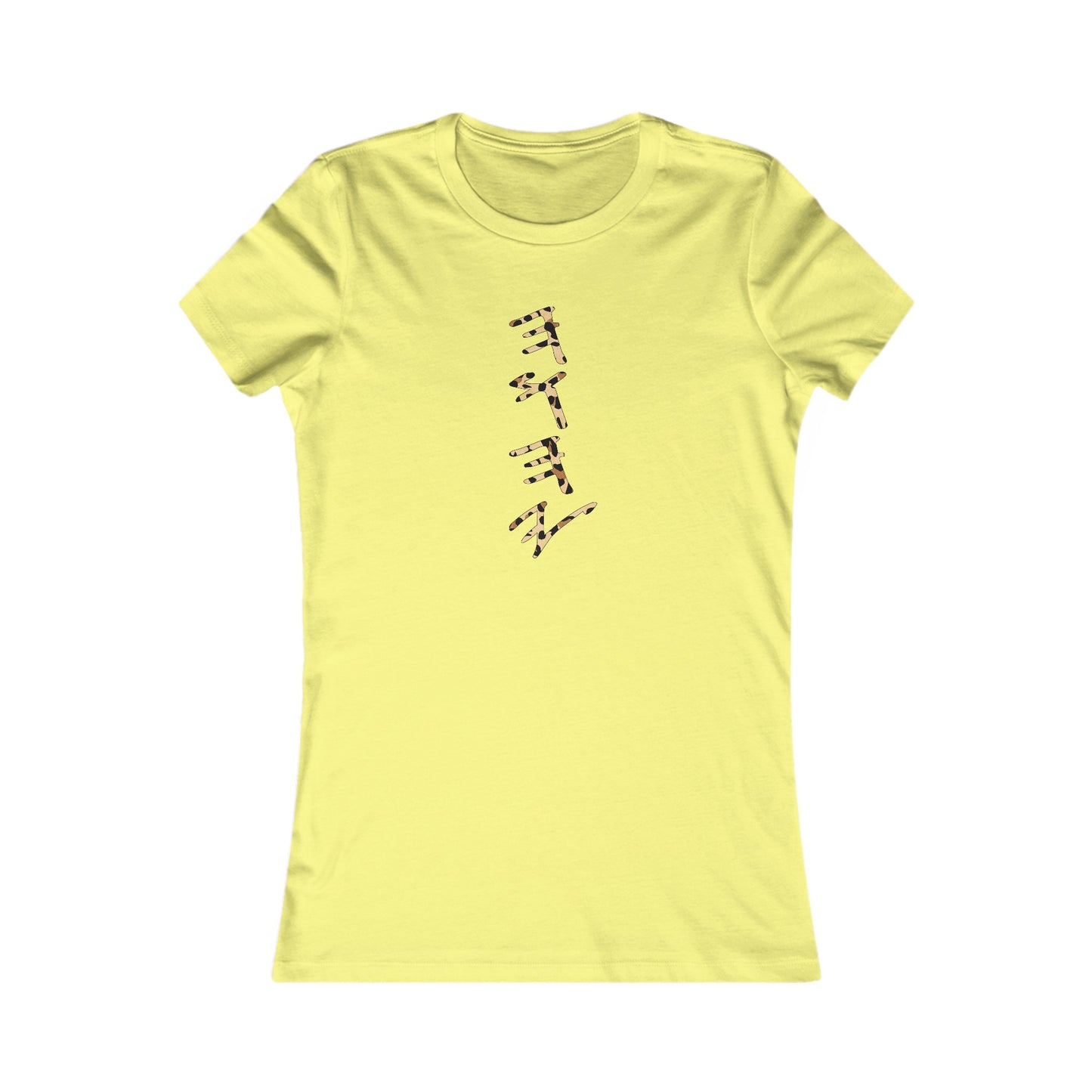 Cheetah Print YAHUAH Hebrew Women's