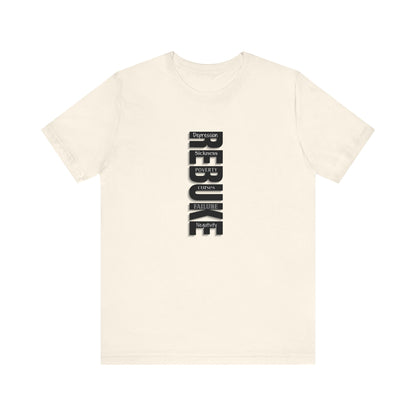 "Rebuke" Jersey Short Sleeve Tee