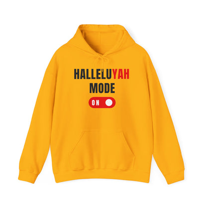 "HalleluYAH Mode" Unisex Hooded Sweatshirt