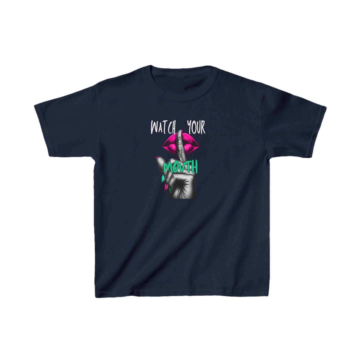 Youth Pink Watch Your Mouth